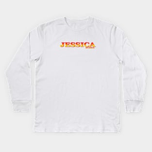 JESSICA. MY NAME IS JESSICA. SAMER BRASIL Kids Long Sleeve T-Shirt